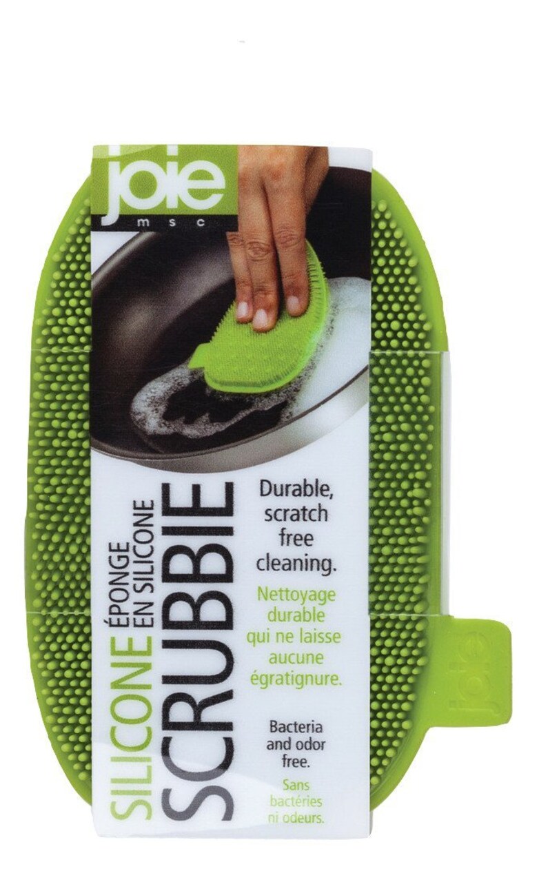 Joie Scratch-Free Antibacterial Odor-Free Flexible Silicone Kitchen Dish Scrubbie